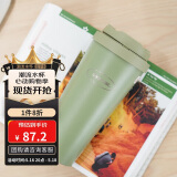 乐扣乐扣（LOCK&LOCK）遇见元气保温保冷咖啡杯带茶网男女车载水杯550mL绿色LHC3300KKI