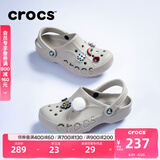 卡骆驰crocs洞洞鞋贝雅男鞋女鞋轻便耐磨一脚蹬拖鞋休闲鞋|10126 卵石色-2V3 40 (250mm)