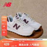 NEW BALANCE NB574官方休闲鞋女鞋复古舒适夏季透气网鞋轻便百搭潮流运动鞋 米白色 WL574RCF 40 (脚长25.5cm)尺码详询客服
