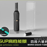 小米有品生态链全自动伞加强伞骨雨伞太阳伞防紫外黑胶防晒遮阳伞 【360骨加强升级全自动】黑 升级加大加厚防紫外线