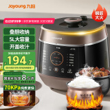 九阳（Joyoung）5L智能家用4-5人一锅双胆多功能电压力锅压力煲铜匠大火营养煮高压锅预约定时Y-50C82