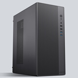 大水牛（BUBALUS）灵拓 台式电脑商务主机箱(0.8mm厚板材/支持M-ATX主板/独立锁主板底板/USB3.0/显卡限长280mm)