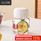 CLITON胖胖杯随手迷你小水杯刻度玻璃小胖杯豆浆杯咖啡杯早餐杯奶粉杯