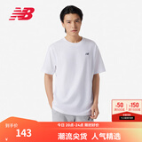NEW BALANCE NB 官方短袖T恤男款运动休闲百搭纯色打底圆领上衣 WT MT41509 L