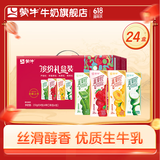 蒙牛真果粒混合装牛奶饮品（芦荟+草莓+椰果+黄桃）【送礼推荐】 250g*24盒