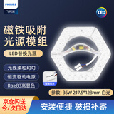 飞利浦（PHILIPS）吸顶灯灯芯LED灯盘灯板改造模组灯芯36W白光（6500K）直径217.5mm