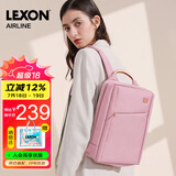 乐上（LEXON）双肩包女13.3英寸商务笔记本电脑书包休闲通勤旅行背包情人节礼物