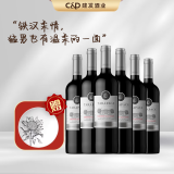 红蔓庄园（TARAPACA）赤霞珠干红葡萄酒 建发酒业 智利原瓶进口红酒 百年酒庄出品 750mL 6瓶 【赠限定繁花餐盘】