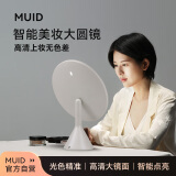 MUID520送女朋友礼物化妆镜带灯led美妆镜梳妆镜大圆镜子生日礼物女生