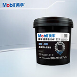 美孚（Mobil） XHP222 润滑脂黄油 汽车工程机械轴承高温复合锂基酯 1.8kg/桶/