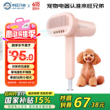 来旺兄弟宠物吹风机吹梳一体机 泰迪比熊小型犬拉毛造型家庭美容神器