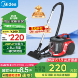 美的（Midea）吸尘器家用 C6 有线卧式大吸力地毯清洁机大功率强劲吸力一键收线 【国家补贴】