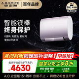 史密斯（A.O.SMITH）80升国家补贴电热水器 纤薄双胆扁桶 免更换镁棒 金圭内胆 E80HGDS 【银河】