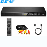 先科（SAST）dvd播放机 HDMI巧虎播放机CD机VCD DVD光盘光驱播放器 影碟机 USB音乐播放机巧虎（黑色）