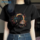 真维斯（Jeanswest）白色短袖t恤衫女士2026新款夏季宽松休闲简约纯棉上衣半袖女生