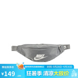 耐克（NIKE）男女腰包 单肩包斜挎包胸包休闲包DB0490-084 灰色