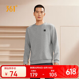 361°卫衣男士春秋季圆领运动休闲服外套长袖套头上衣652334801D-2