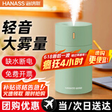 海纳斯（HANASS）加湿器 卧室迷你家用办公室桌面车载轻音上加水小型usb插电便携加湿空调伴侣 HM-101