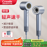 Creade科瑞德高速吹风机家用大功率速干不伤发负离子电吹风筒酒店大风力男女朋友送礼物K-4032国家补贴 K-4032闪银