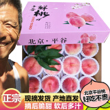 什谷丰北京平谷桃水蜜桃鲜桃子当季新鲜脆桃软桃生鲜水果现摘 5斤 甄选装（单果约180-250g）