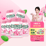绿箭无糖口香糖玫瑰薄荷味约40粒56g*6 木糖醇口香糖休闲零食糖果