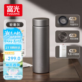 富光纯钛保温杯男士泡茶杯茶水分离水杯子高档礼盒生日礼物男480ml