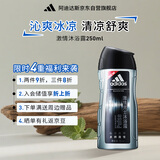 阿迪达斯 （adidas）男士激情沐浴露 250ml 清新薄荷精华成分 持久留香控油舒爽