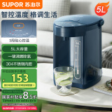 苏泊尔（SUPOR）【国家补贴】电热水瓶 双层电热水壶 5L容量烧水壶 多段保温恒温电水壶304不锈钢饮水机 SW-50J66A