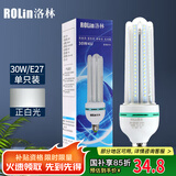 洛林（ROlin）led灯泡节能灯泡 e27大螺口家用商用大功率光源 30W白光