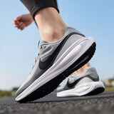 耐克（NIKE）男鞋跑步鞋 25秋季新款运动鞋耐磨登山休闲鞋子男网面透气慢跑鞋 【透气减震】革命者8-高级灰 41 (260mm)