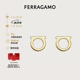 菲拉格慕（Ferragamo）女士GANCIO黄铜耳钉0696432