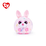 TY毛绒玩偶安抚陪伴儿童礼物网红萌宠沙包玩具草莓-泡泡粉兔42555