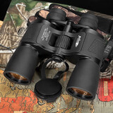 BIJIA望远镜双筒变倍高清高倍观穹军事专业级100倍演唱会夜视便携旅游 金鹰8-24X50