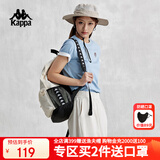 卡帕（Kappa）背靠背t恤短袖复古2025新款夏季休闲纯棉半袖运动上衣K0E42TD01D