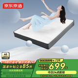 京东京造家居弹簧床垫 进口黄麻棕 邦尼尔弹簧 席梦思床垫1.8×2米