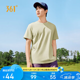 361°短袖男士t恤夏季运动宽松休闲户外圆领上衣服男女装632523110-2