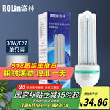 洛林（ROlin）led灯泡节能灯泡 e27大螺口家用商用大功率光源 30W白光