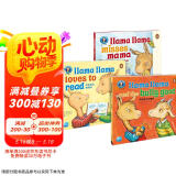 点读版 羊驼拉玛双语成长绘本校园社交系列套装全3册LlamaLlama爱生活英文原版排版儿童睡前晚安习惯养成早教启蒙进口绘本英语书籍平装