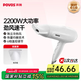 奔腾（POVOS）高速电吹风机家用独立冷风键冷热风速干PH9036大功率吹风筒2200W生日礼物送女友 【6档调节，强劲风力】 PH9036