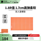 牧高笛（MOBIGARDEN）蛋巢垫 户外露营野外地垫便携睡垫蛋巢防潮垫子NT 双人/溢彩橙/1个