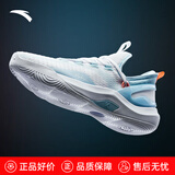 安踏（ANTA）KT3 Team｜篮球鞋男汤普森夏季中帮透气防滑减震学生实战运动鞋子 【KT-FLY】安踏白/淡钢蓝-1 43 (270mm)