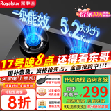 荣事达（Royalstar）燃气灶 双灶煤气灶 家用天然气液化气炉具 猛火鸳鸯灶 (天然气)猛火鸳鸯+红点防烫