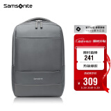 新秀丽（Samsonite）商务通勤双肩包电脑包15.6英寸男士背包书包简约大容量TX6*001