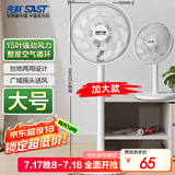先科（SAST）电风扇/落地扇/台式风扇/台地两用/家用风扇/交流定频/15叶大风量风扇  FD-269