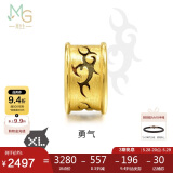 周生生黄金转运珠 XL勇气足金串珠手串 飞龙在天不含手链绳86641C定价