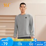 361°卫衣男士春秋季圆领运动休闲服外套长袖套头上衣652334801D-2