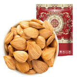 古力巴戈原味杏仁500g 每日坚果炒货休闲零食干果扁桃仁杏仁