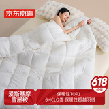 京东京造爱斯基摩雪屋被 6.4clo极致保暖雪绒毛球纤维加厚被子冬季2x2.3m