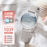 OLIVIA BURTON手表女士ob自营满天星欧美表钢轻奢时尚生日礼物送女友OB16US59