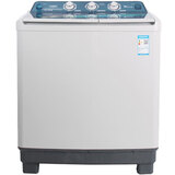 小天鹅（LittleSwan）双桶双缸洗衣机半自动 10公斤 喷淋漂洗强力去污 以旧换新 操作简便 租房家用 TP100-S988